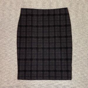 ✰ black plaid philosophy skirt ✰